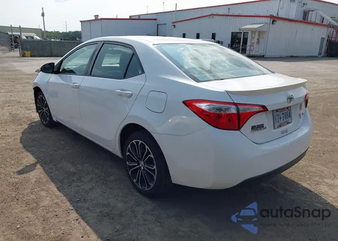 2014 Toyota Corolla S Plus z USA, uszkodzony, nr VIN 2T1BURHE5EC067546